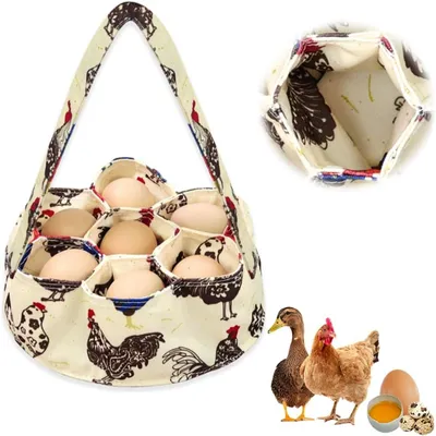 ZenPets Panier de collecte d'œufs