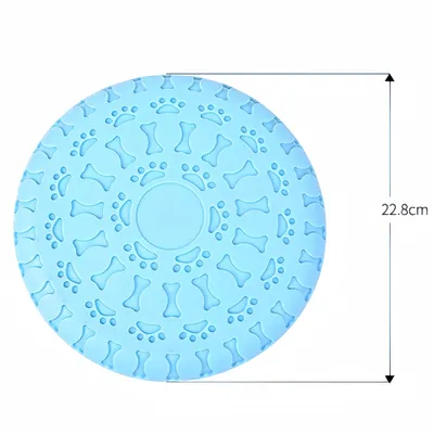 FurryFusion Frisbee TPR double usage pour chien