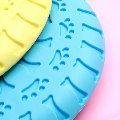 FurryFusion Frisbee TPR double usage pour chien