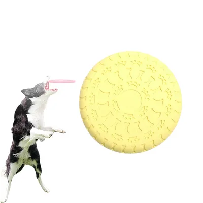 FurryFusion Frisbee TPR double usage pour chien FurryFusion Frisbee TPR double usage pour chien