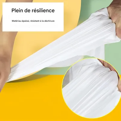 FurryFusion Lot de 40 Sacs à litière pour chat