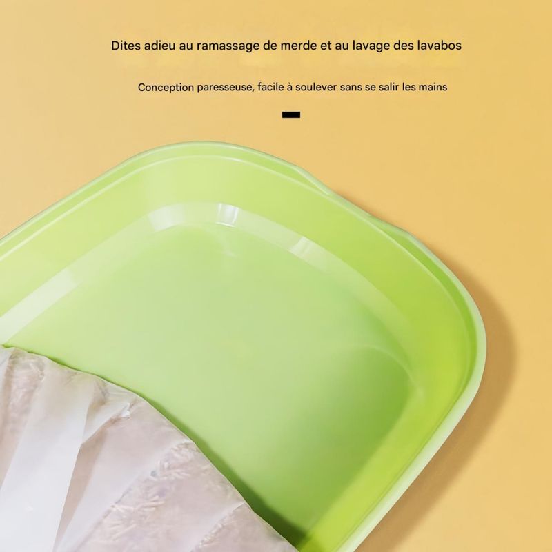 FurryFusion Doublure pour bac à litière pour chat 40 pièces