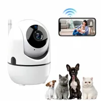 FurryFusion Caméra de surveillance pour animaux de compagnie 360°