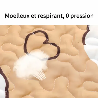 FurryFusion Matelas de couchage pour chien et chat