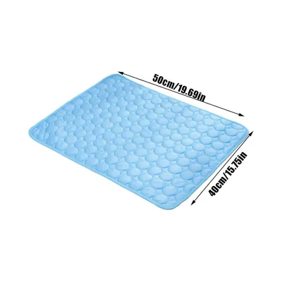 Petopia Tapis de refroidissement en soie glacée pour animaux de compagnie