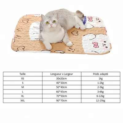 FurryFusion Matelas de couchage pour chien et chat