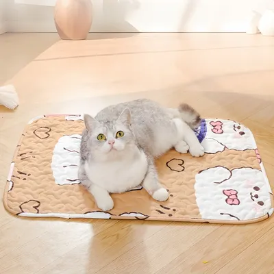 FurryFusion Matelas de couchage pour chien et chat