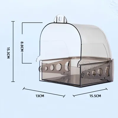 FurryFusion Bain d'oiseaux polyvalent