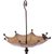 UAMLY Bain d'oiseaux suspendu en forme de parapluie