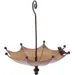 UAMLY Bain d'oiseaux suspendu en forme de parapluie