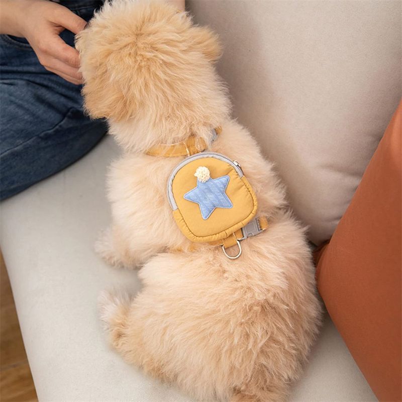 Petopia Harnais de traction avec sac à dos pour chien et chat