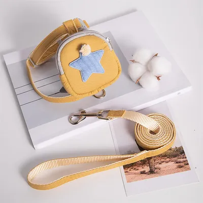 Petopia Harnais de traction avec sac à dos pour chien et chat