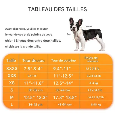 ZenPets Harnois de traction pour chien et chat