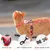 UAMLY Ensemble harnais et laisse anti-fuite pour chat