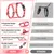 UAMLY Ensemble harnais et laisse anti-fuite pour chat