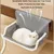 UAMLY Lit Suspendu pour Chat, Hamac pour Chat