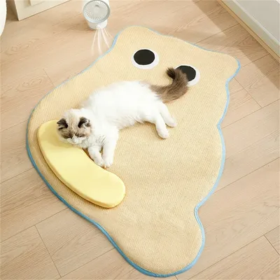 IntiMeg Panier d'été tissé pour chat