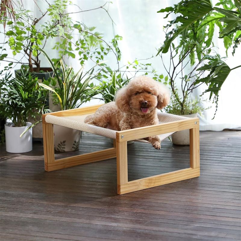 IntiMeg Lit de camp pour chat 53X42X25 cm