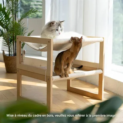 IntiMeg Lit de camp pour chat 53X42X25 cm