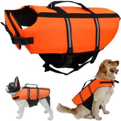 IntiMeg Gilet de sauvetage pour chien - Forte flottabilité