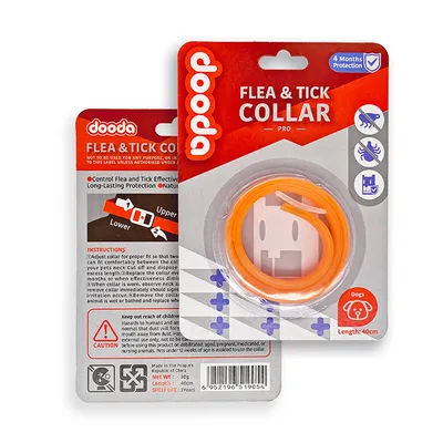 IntiMeg Collier anti-puces et anti-moustiques pour chiens