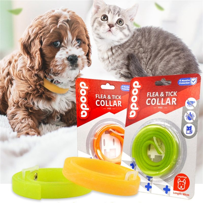 IntiMeg Collier anti-puces et anti-moustiques pour chiens