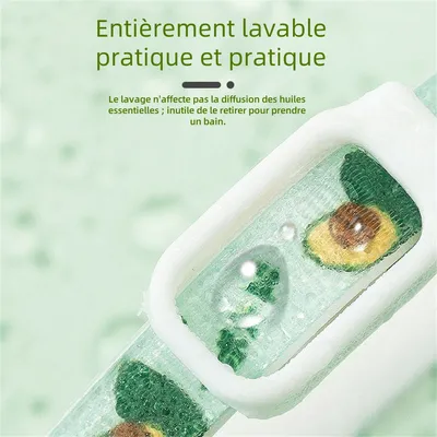 IntiMeg Collier anti-puces avec huile essentielle végétale