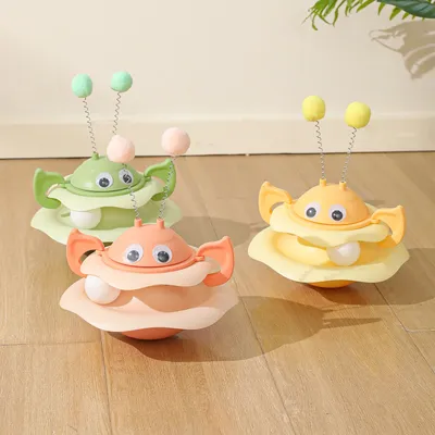 Petopia Jouet abeille toupie pour chat