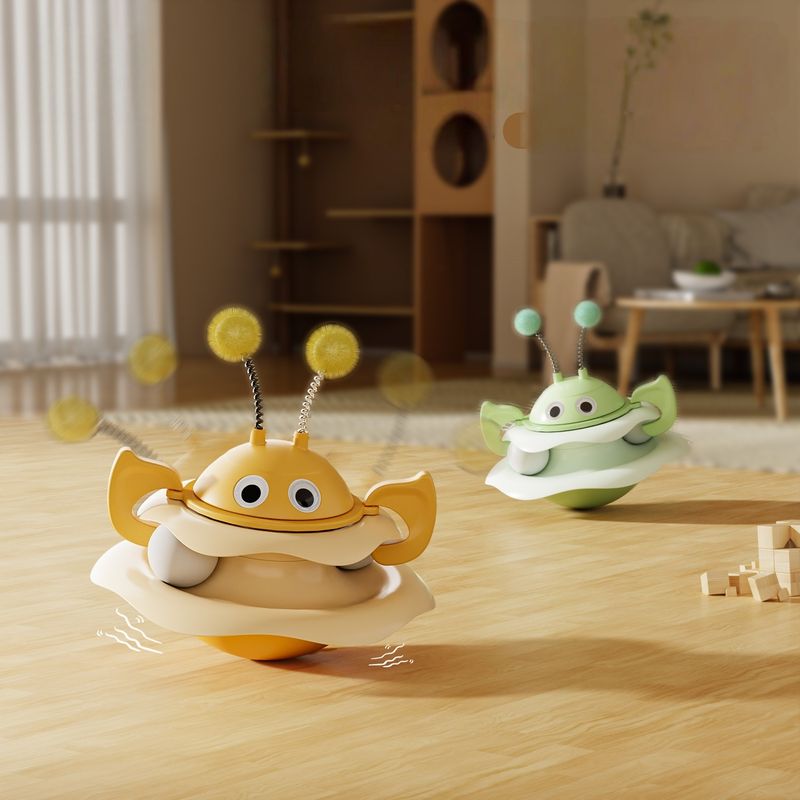 Petopia Jouet abeille toupie pour chat