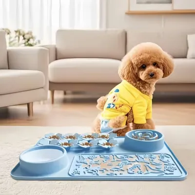 Petopia Alfombrilla para lamer y comedero alimentación lenta perros gatos