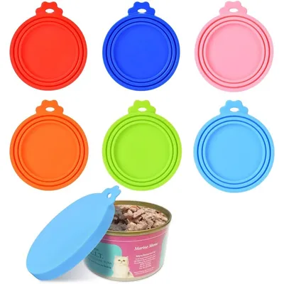 UAMLY Tapas para latas de comida para gatos y perros
