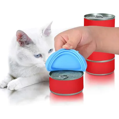 UAMLY Tapas para latas de comida para gatos y perros