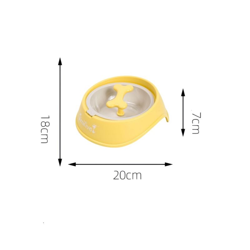 Petopia Bol anti-glouton pour chien et chat