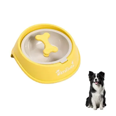 Petopia Comedero de alimentación lenta para perros y gatos