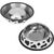 UAMLY Gamelle en acier inoxydable pour chat et chien