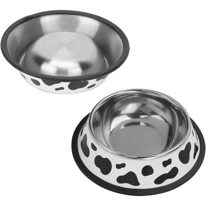 UAMLY Gamelle en acier inoxydable pour chat et chien