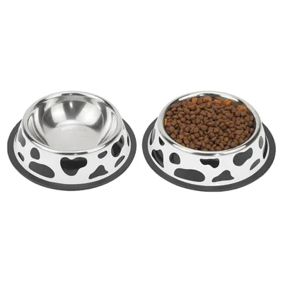 UAMLY Cuenco de acero inoxidable para gatos y perros