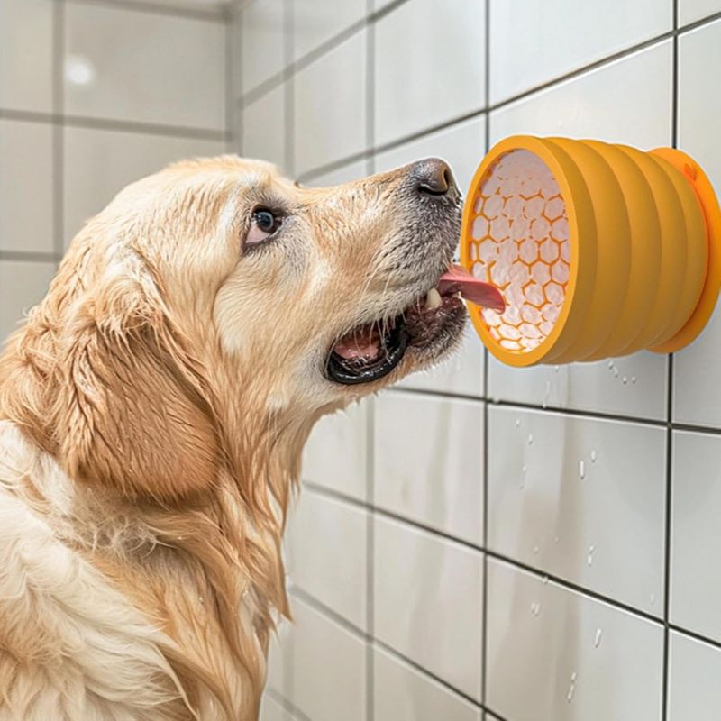 UAMLY Bol à lécher pour chien avec ventouse