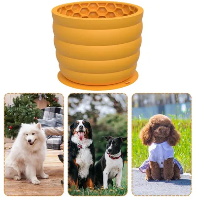UAMLY Bol à lécher pour chien avec ventouse