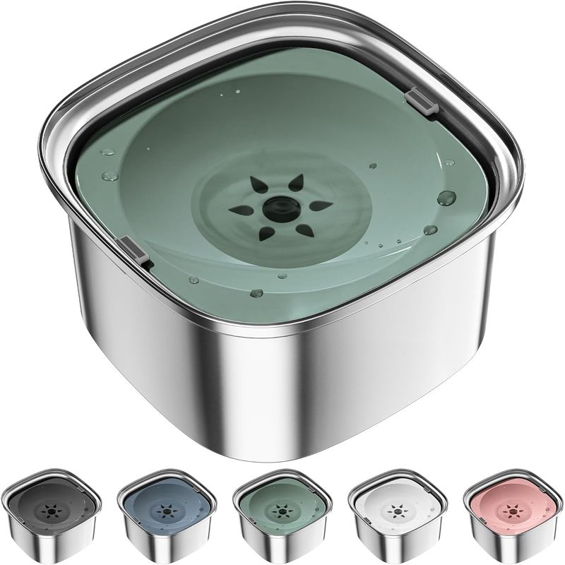 UAMLY Gamelle pour chien en acier inoxydable