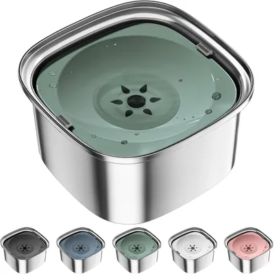 UAMLY Gamelle pour chien en acier inoxydable