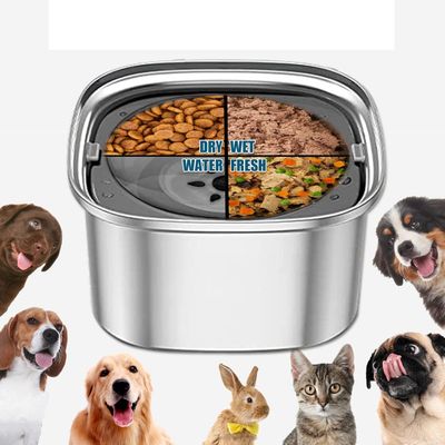 UAMLY Gamelle pour chien en acier inoxydable