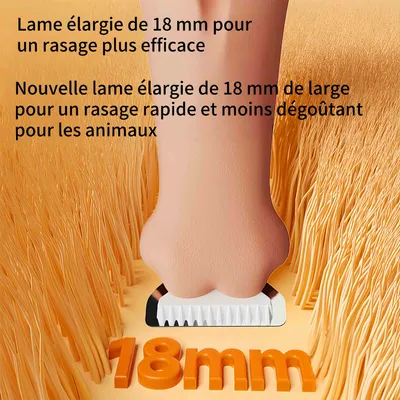 FurryFusion Rasoir pour les pattes de chien et de chat