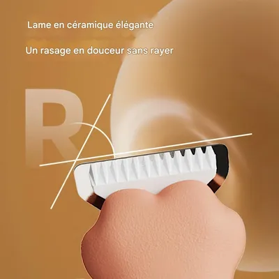 FurryFusion Rasoir pour les pattes de chien et de chat