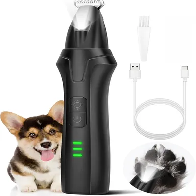 Petopia Rasoir pour poils des pattes d'animaux de compagnie