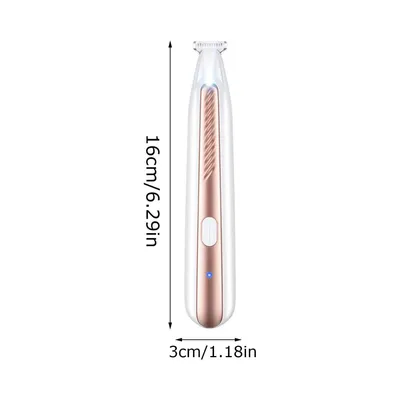 Petopia Tondeuse électrique pour animaux de compagnie avec éclairage LED