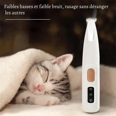 Petopia Tondeuse électrique pour animaux de compagnie