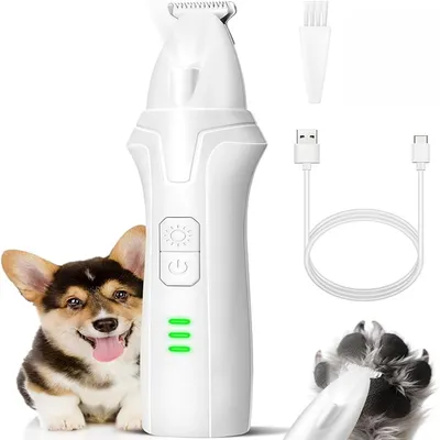 Petopia Rasoir pour poils des pattes d'animaux de compagnie