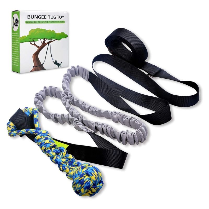 IntiMeg Elastisches Spielzeug für den Außenbereich für Hunde aller Größen