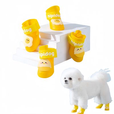 FurryFusion Bottes de pluie pour chien